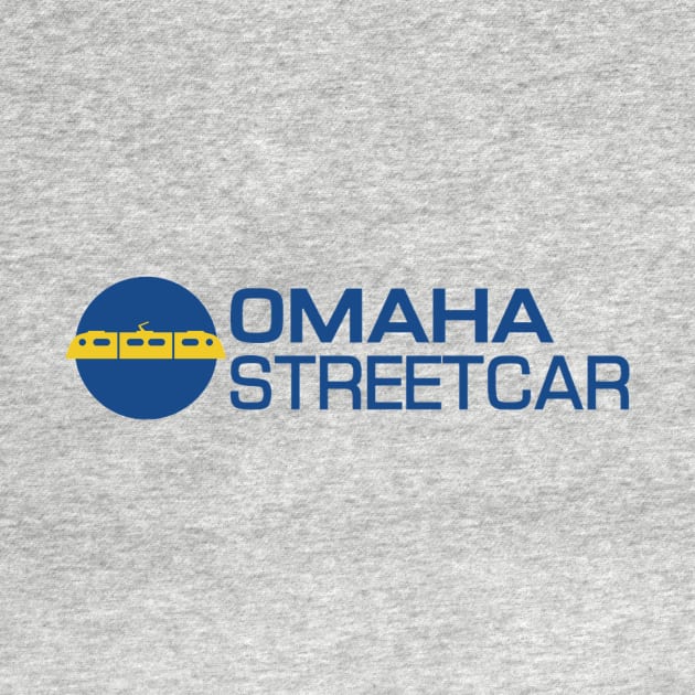 Omaha Streetcar Blue/Yellow Logo by Kodachrome Railway Colors